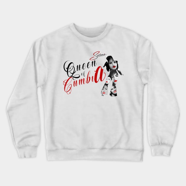 Selena - Queen of Cumbia Crewneck Sweatshirt by MAG